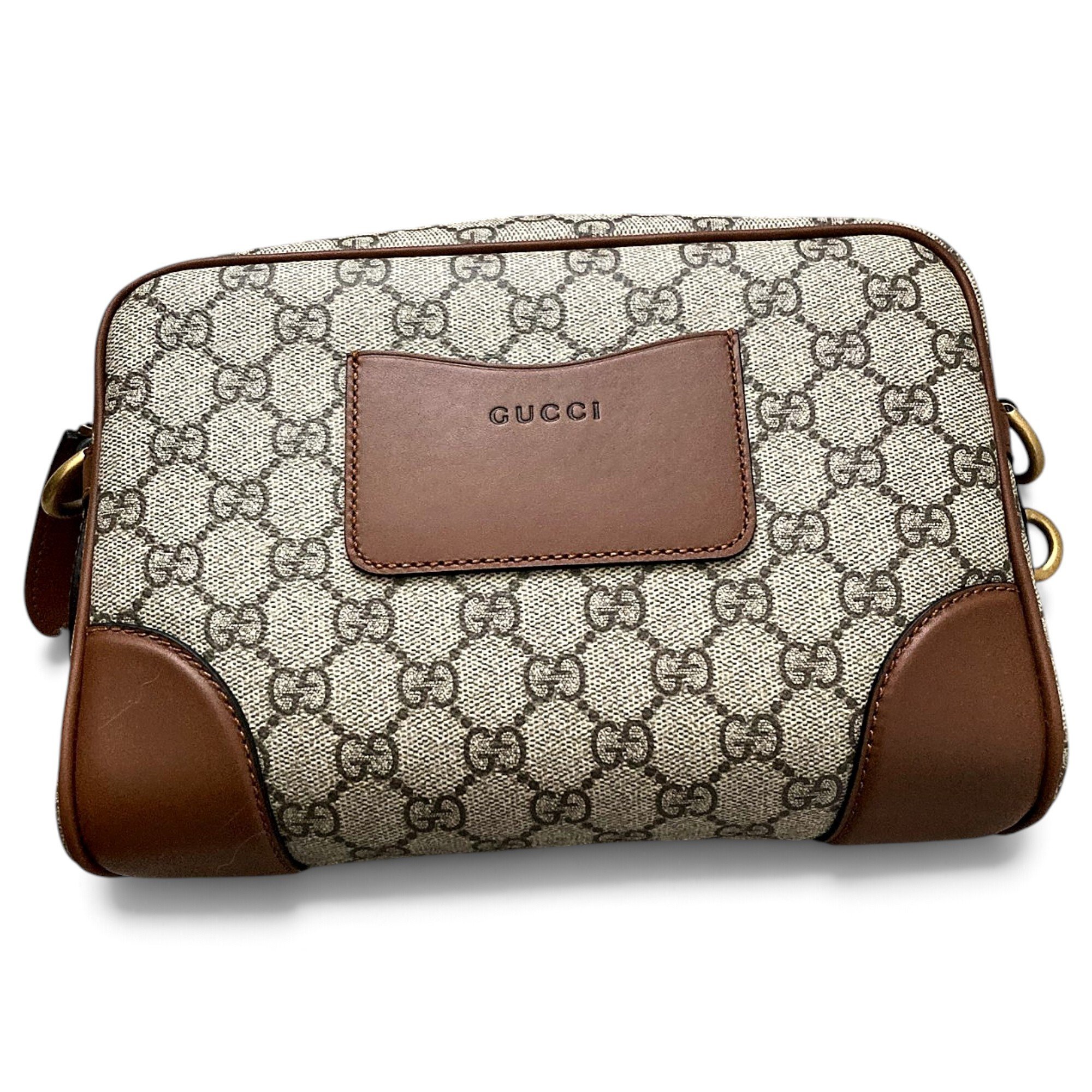 Ophidia leather crossbody bag