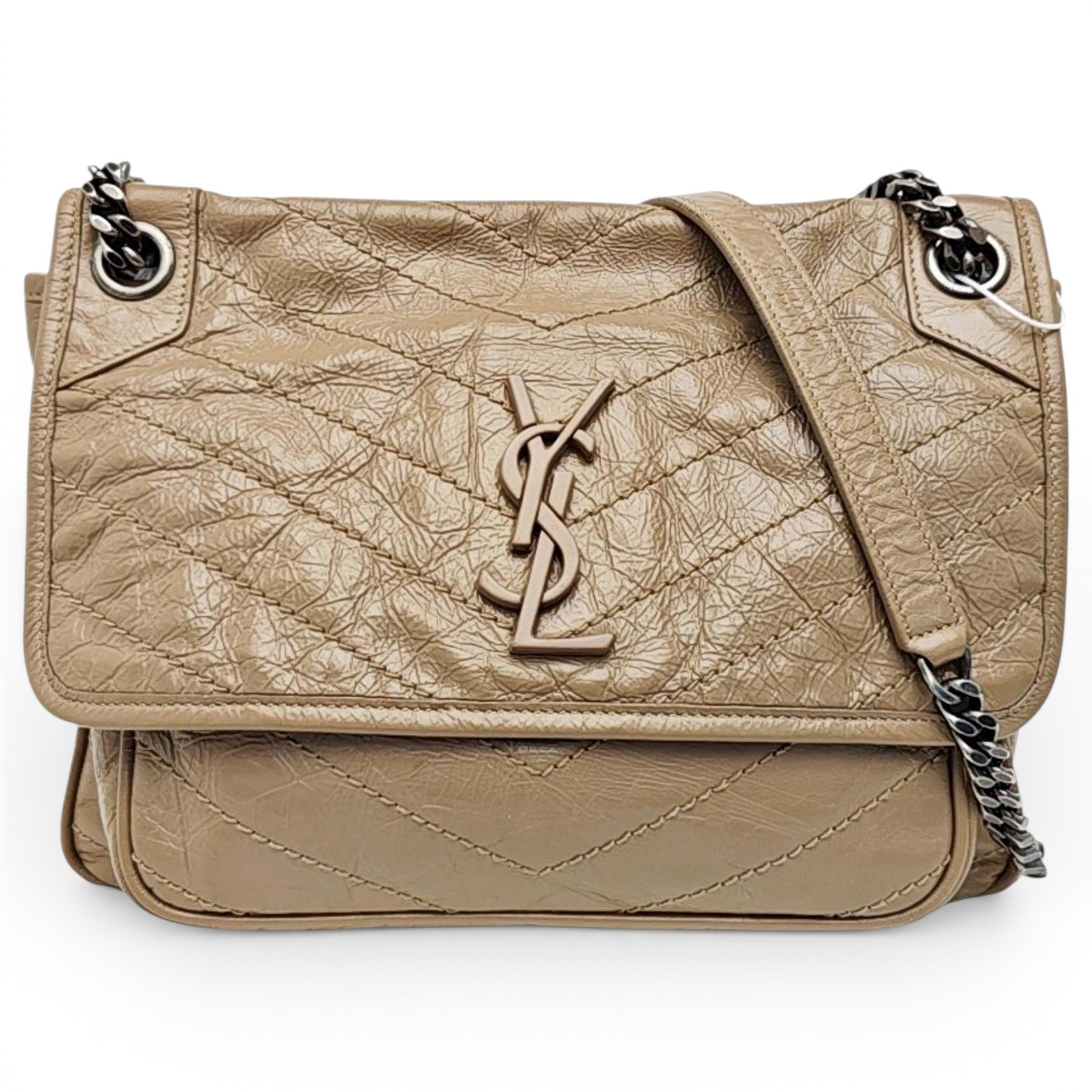 Niki leather crossbody bag