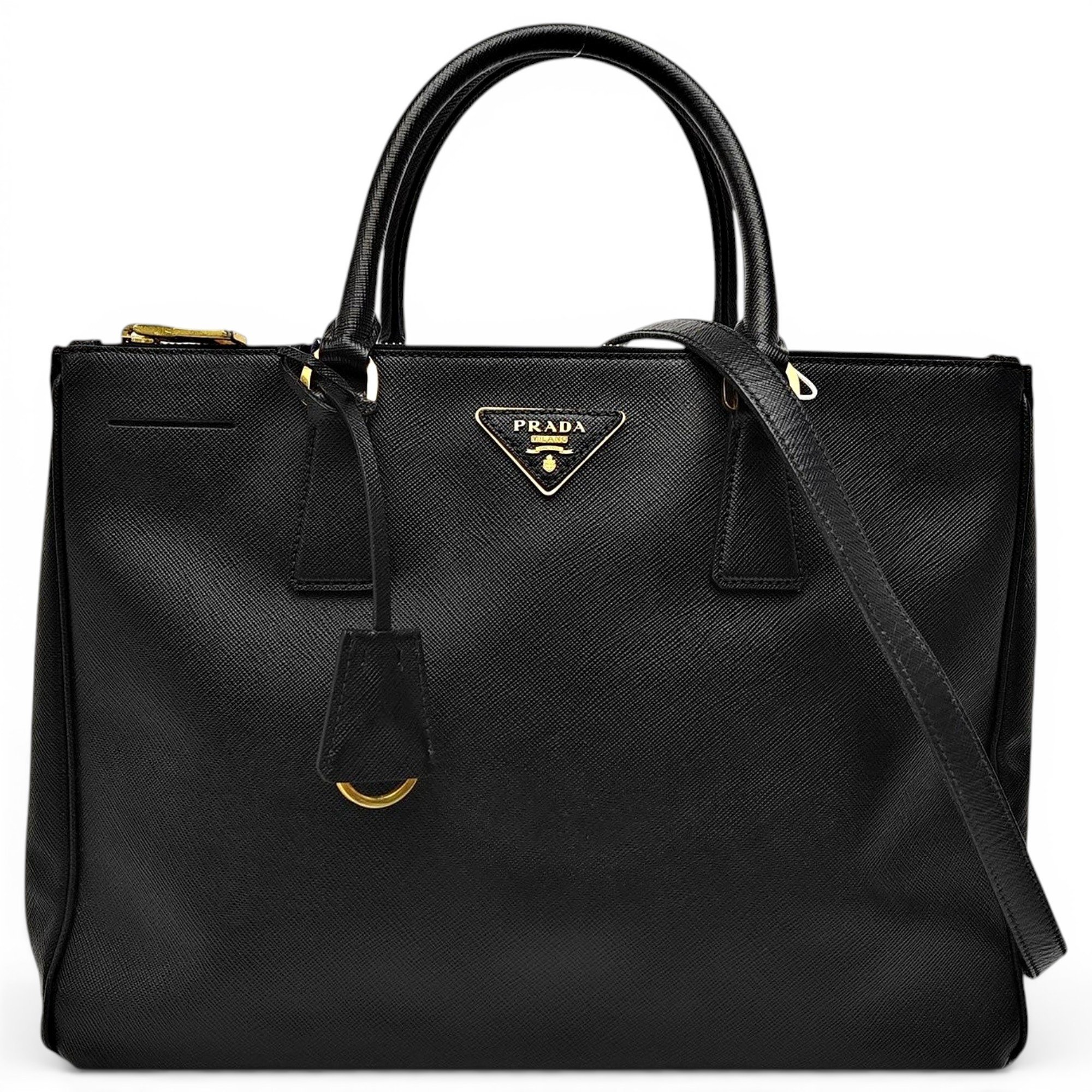Galleria leather handbag