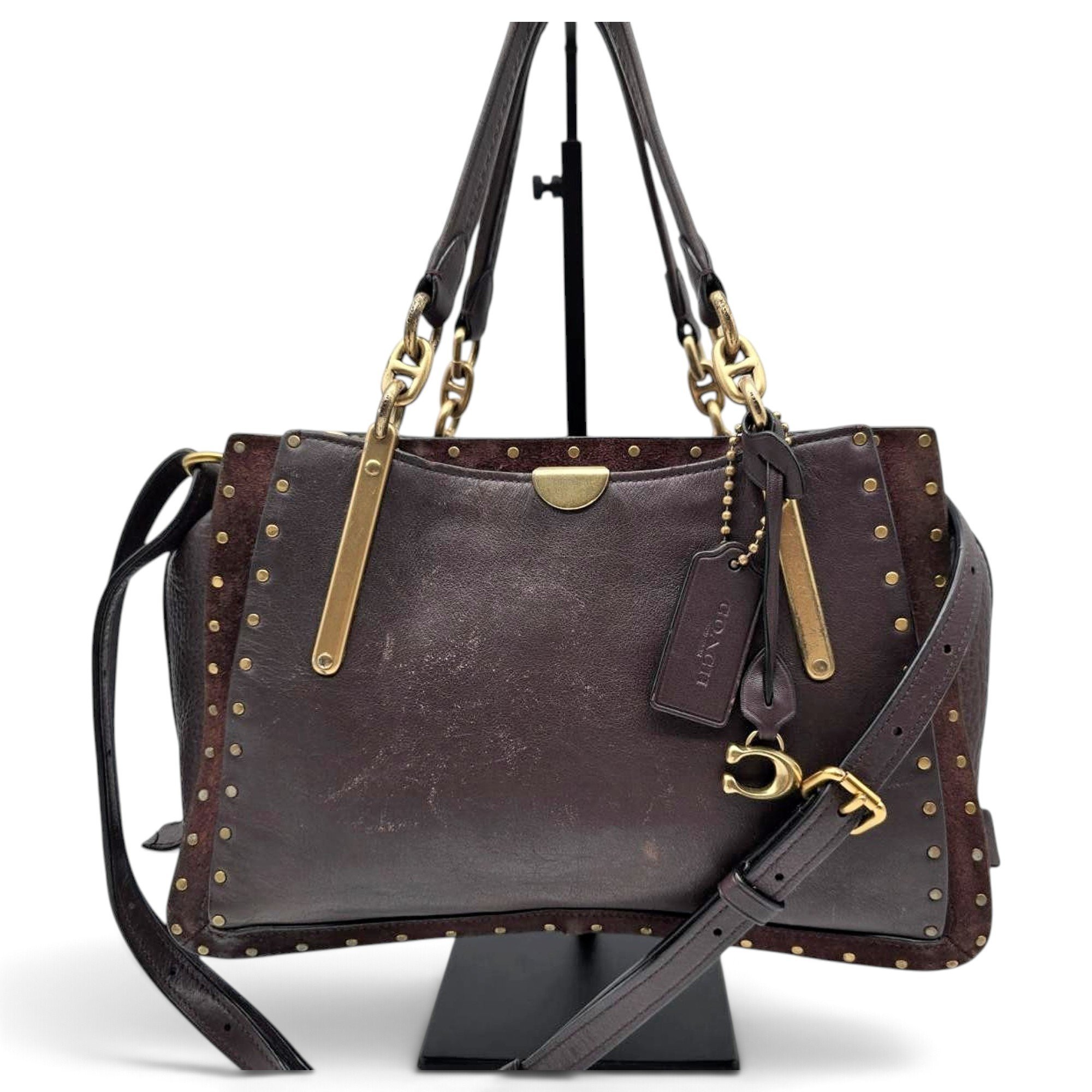 Coach Parker leather handbag
