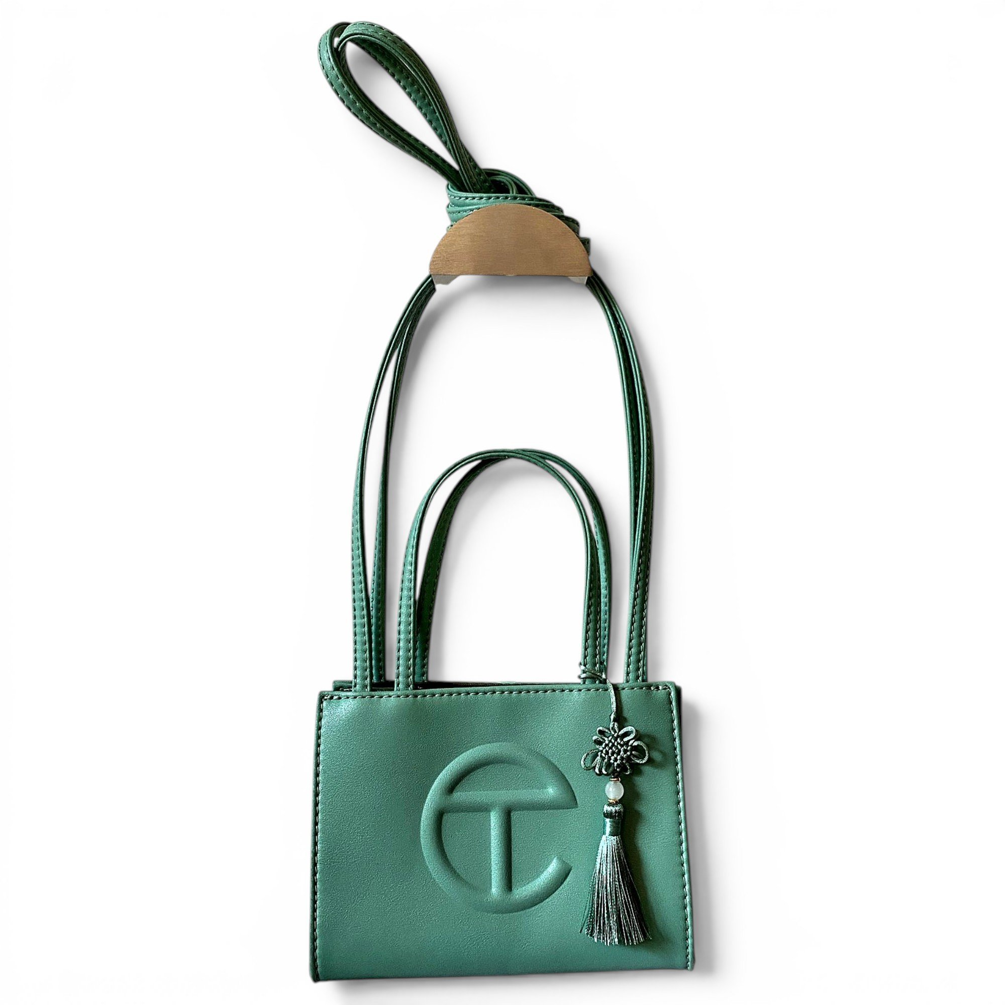 Telfar Small Shopping Bag vegan leather handbag
