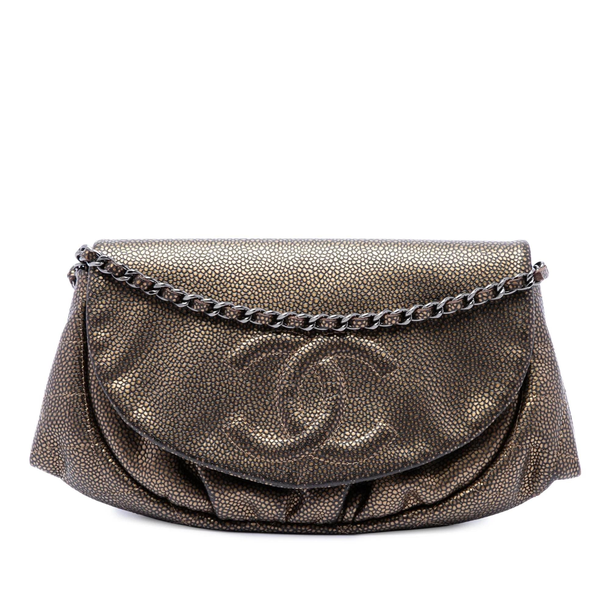 Wallet On Chain Timeless/Classique leather handbag