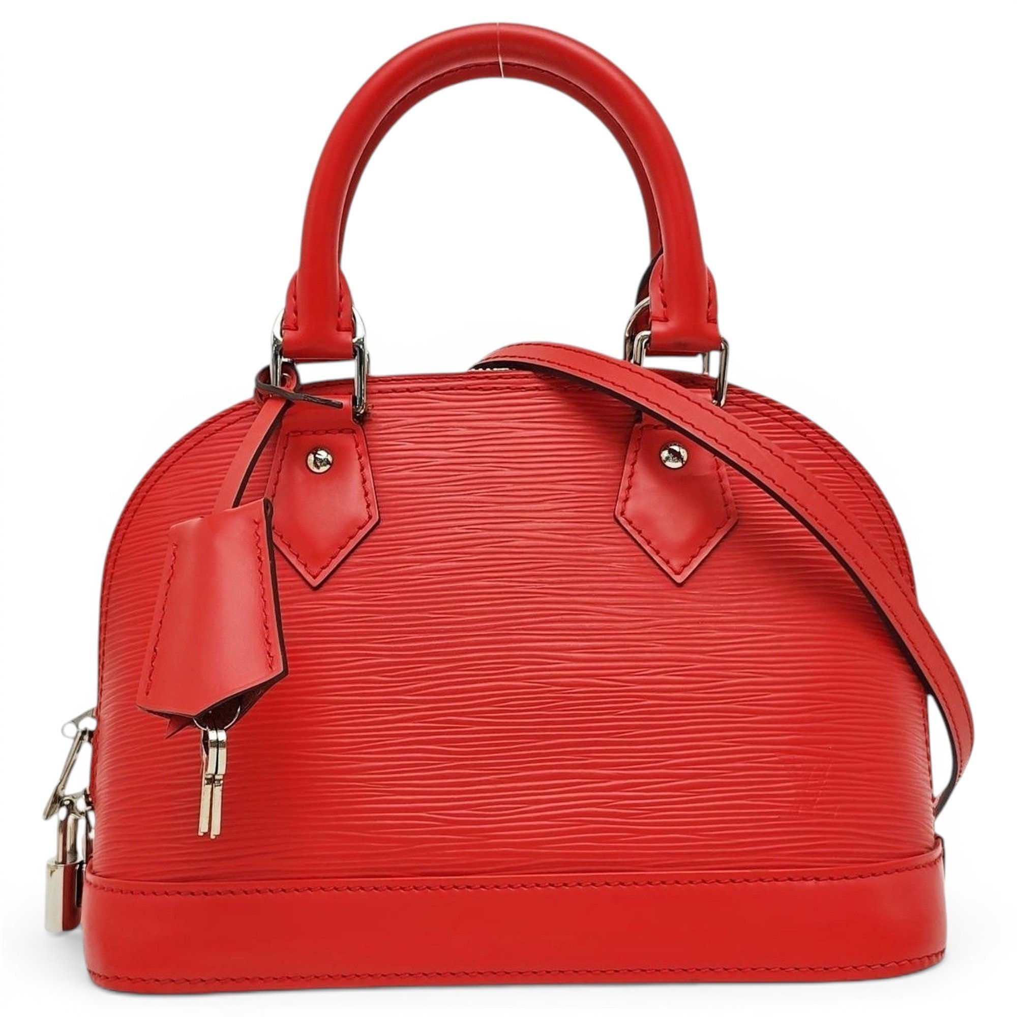 Alma leather handbag