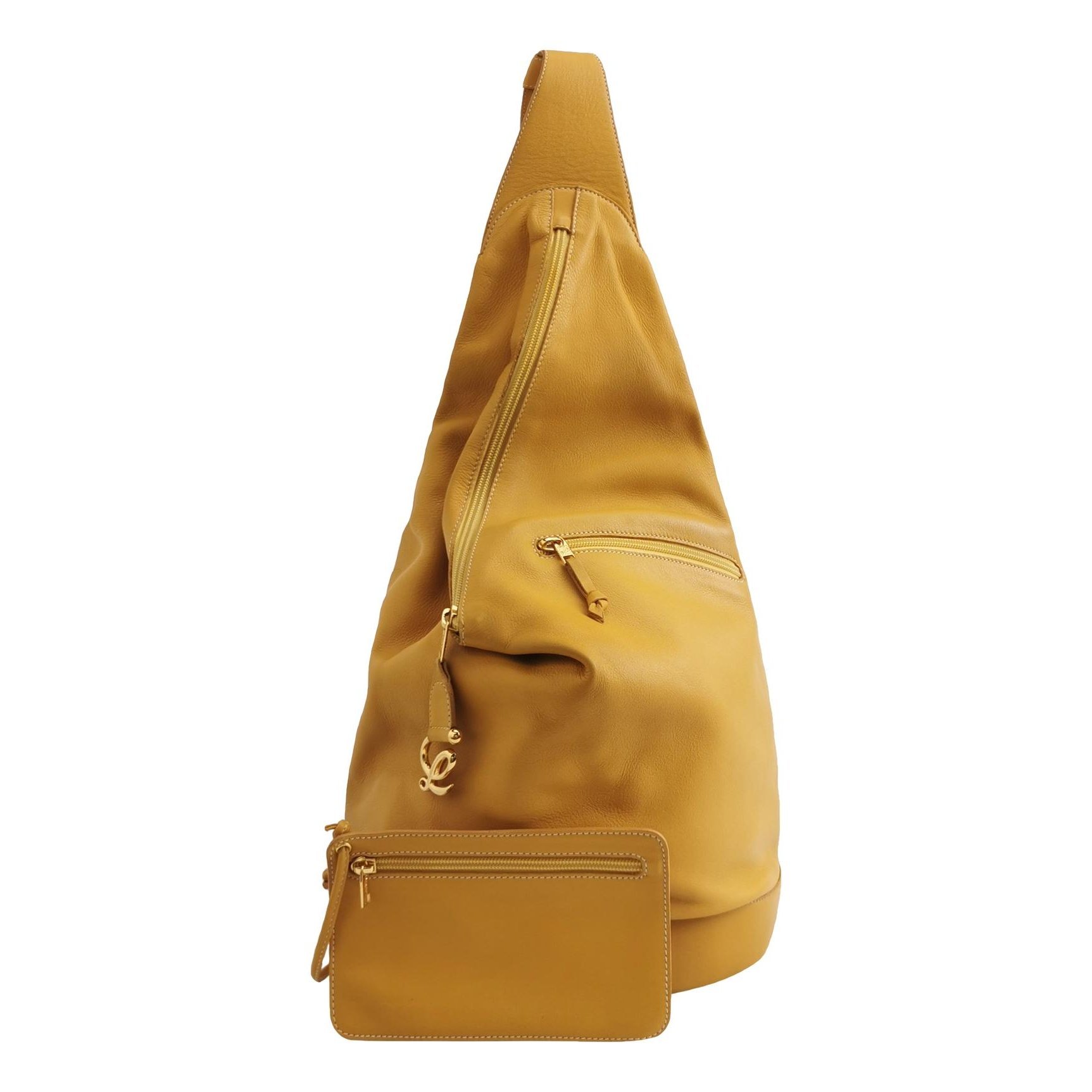 Anton leather crossbody bag
