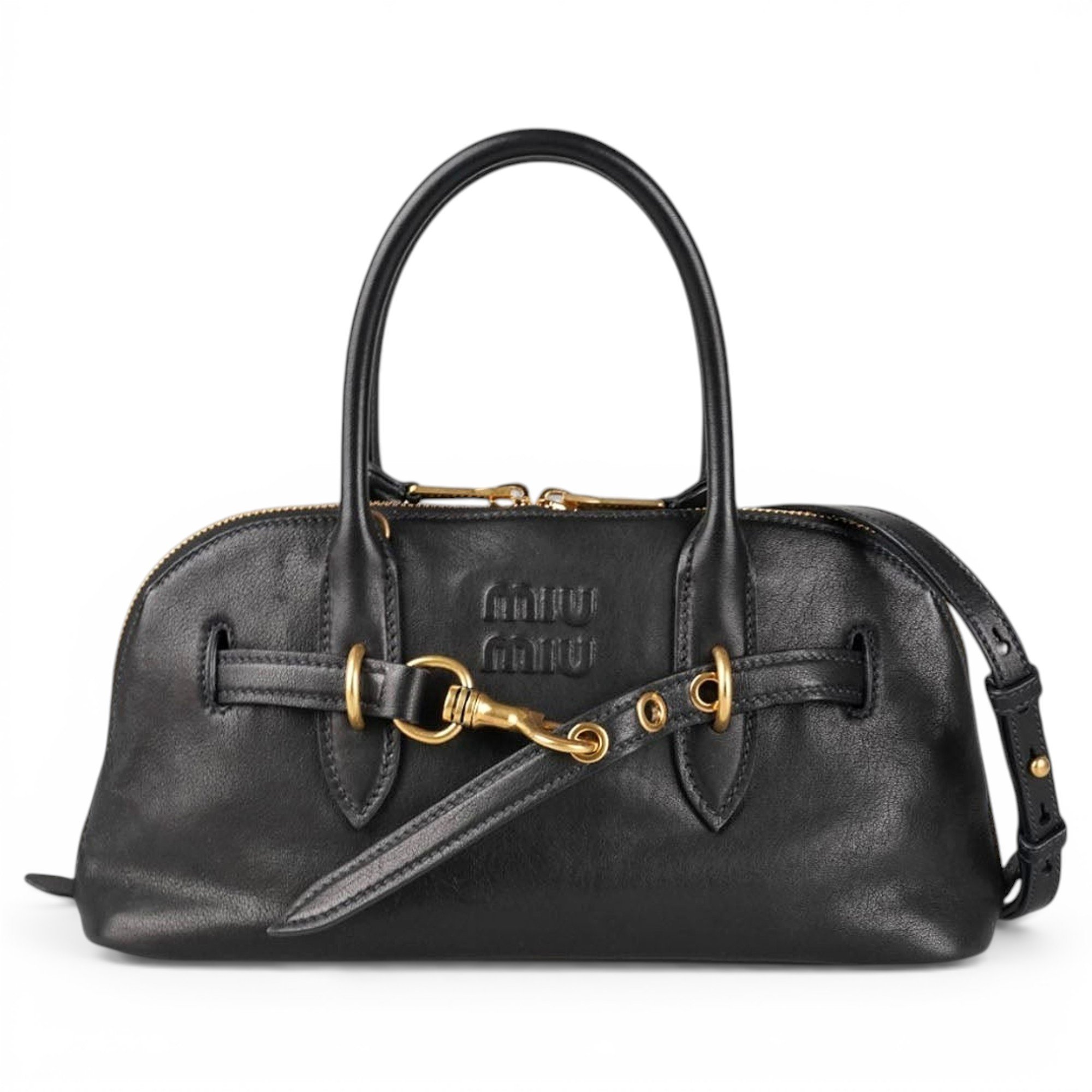 Leather crossbody bag
