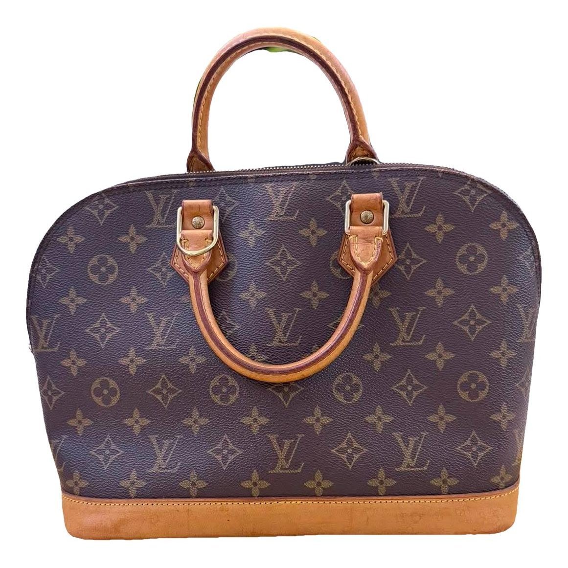 Alma leather handbag