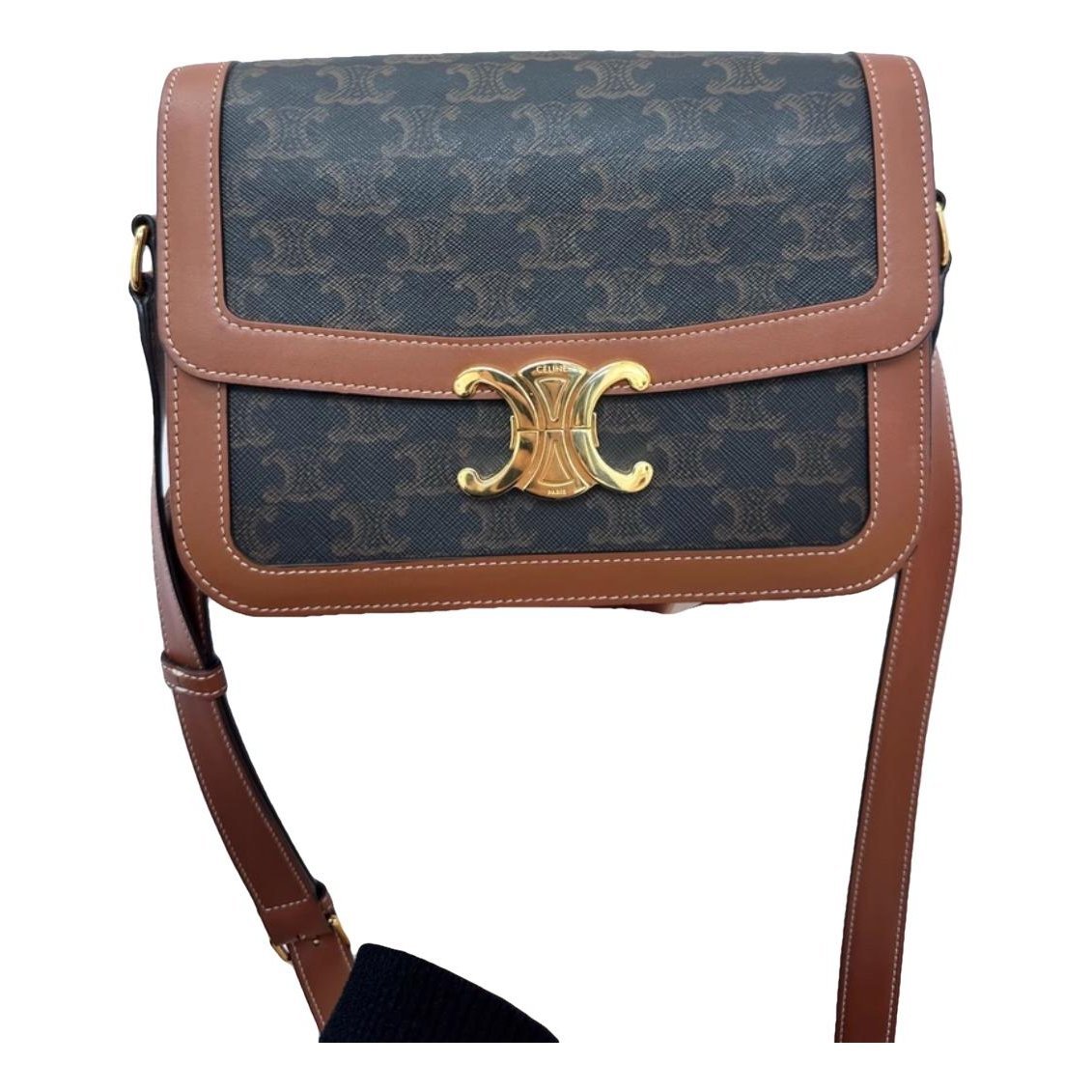 Triomphe cloth handbag