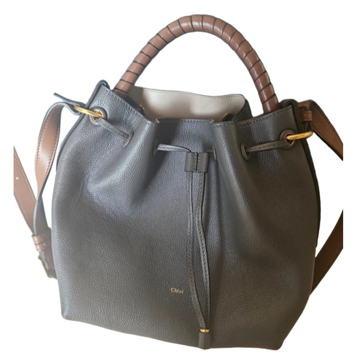 Darryl leather handbag