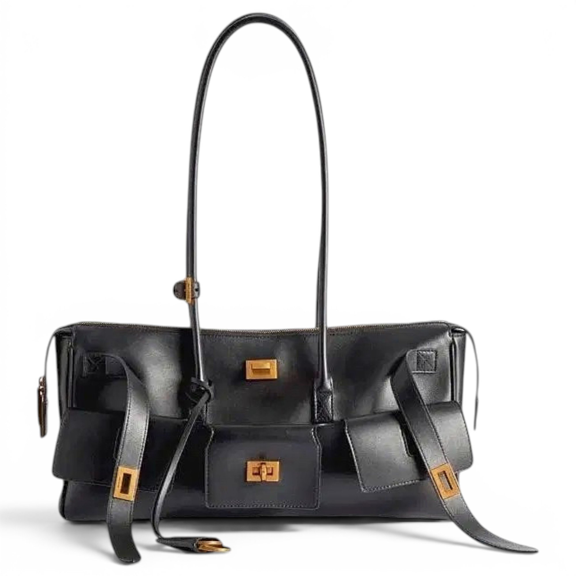 Leather handbag