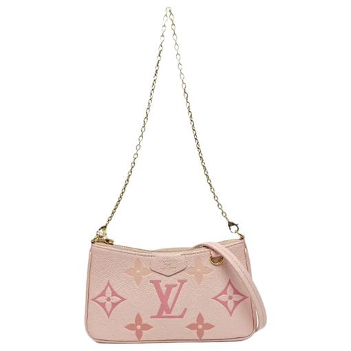 Easy Pouch On Strap leather crossbody bag