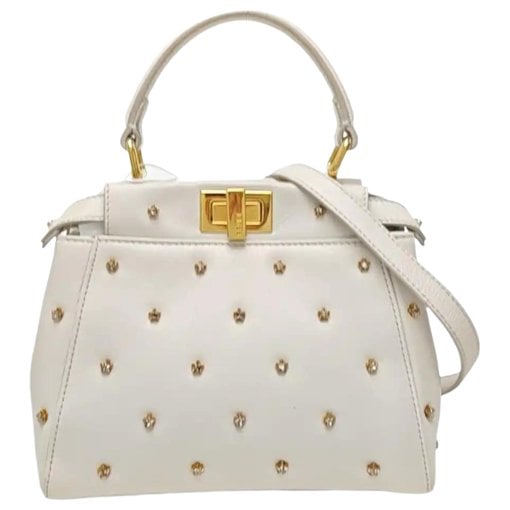 Peekaboo leather handbag