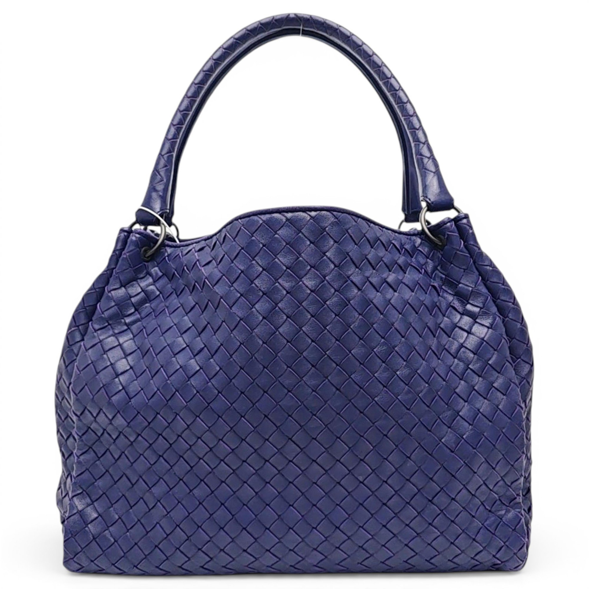 Parachute leather handbag