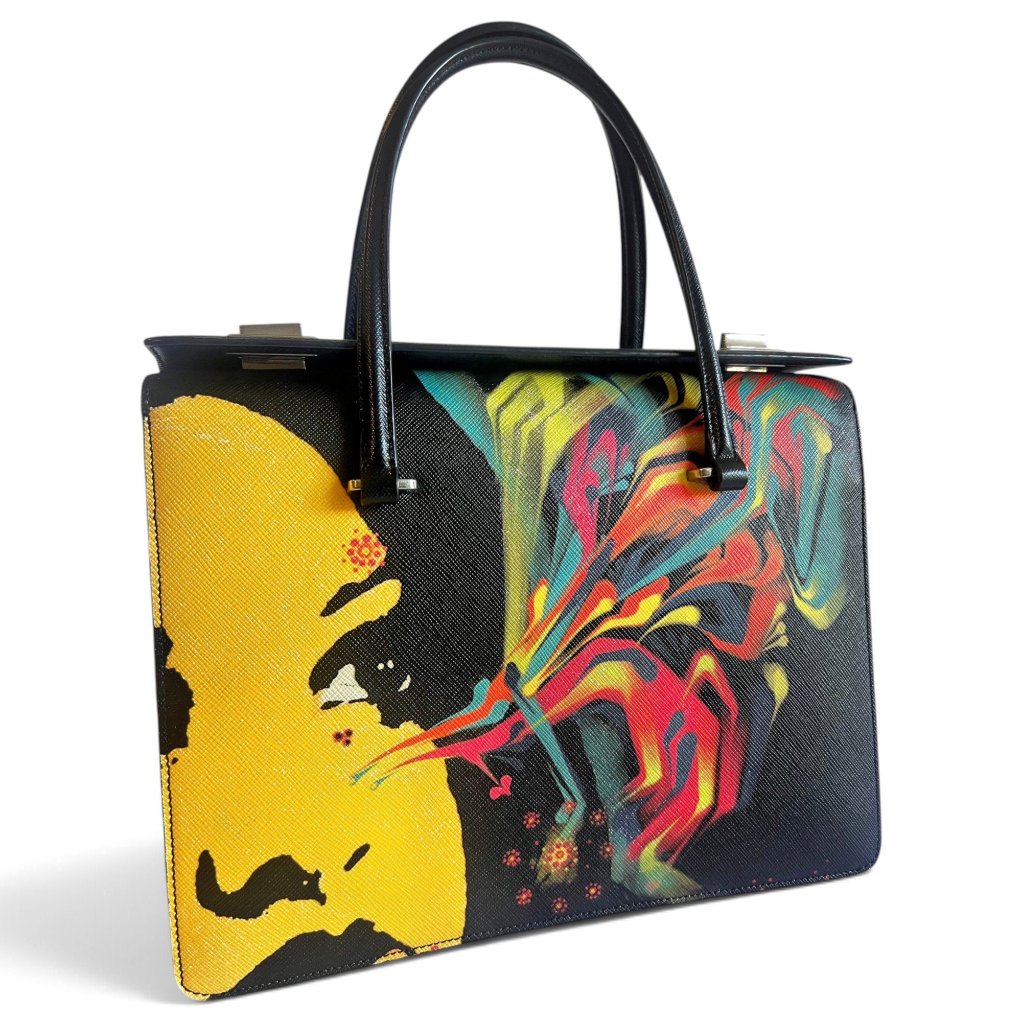 Galleria leather handbag