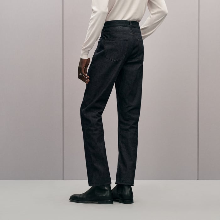 Indigo Straight Cut Jeans