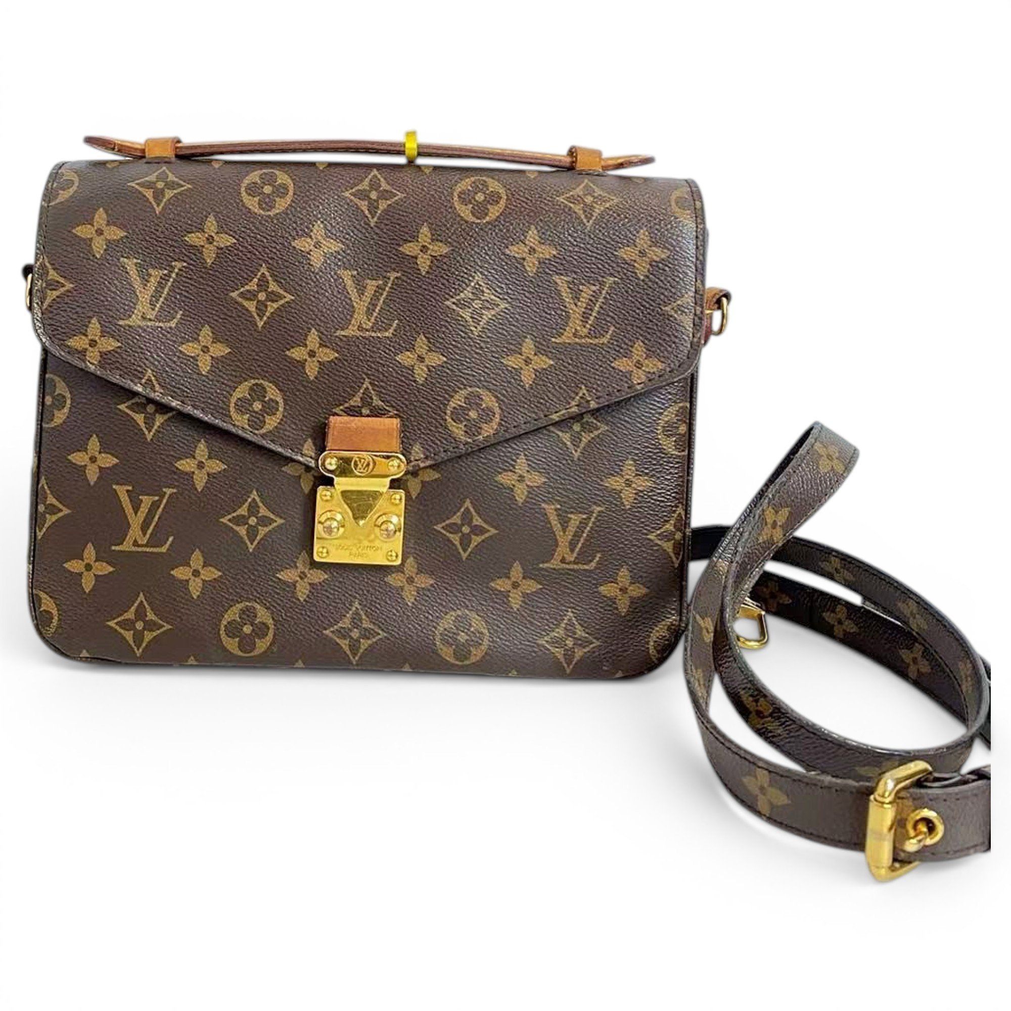 Metis leather handbag