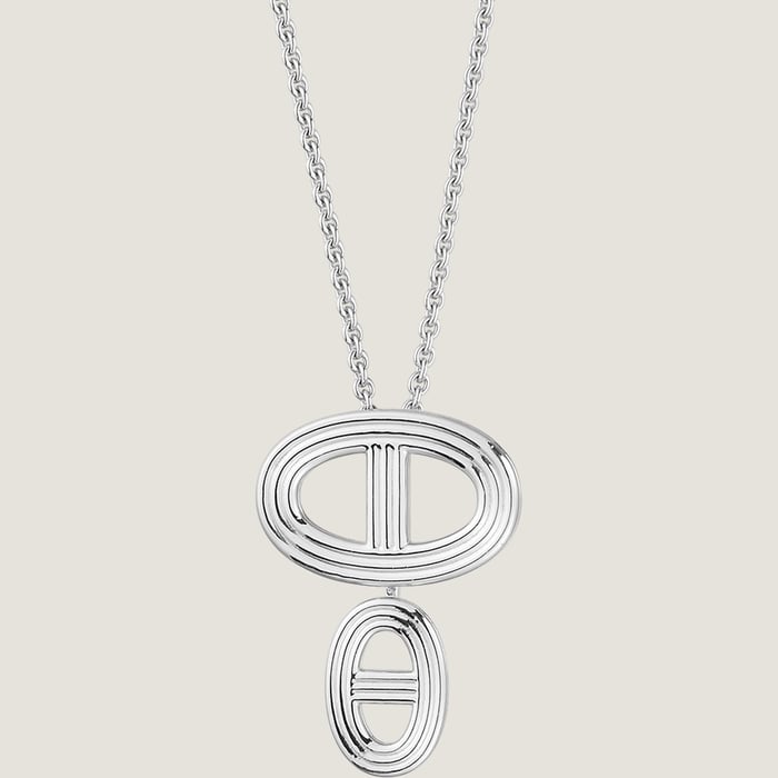 Sans Coloris Chaine d'Ancre 24 Pendant, Large Model