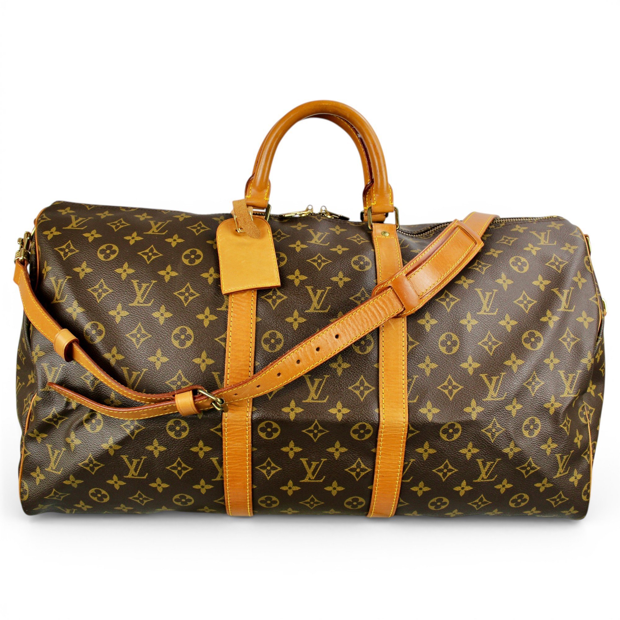 Keepall leather 48h bag