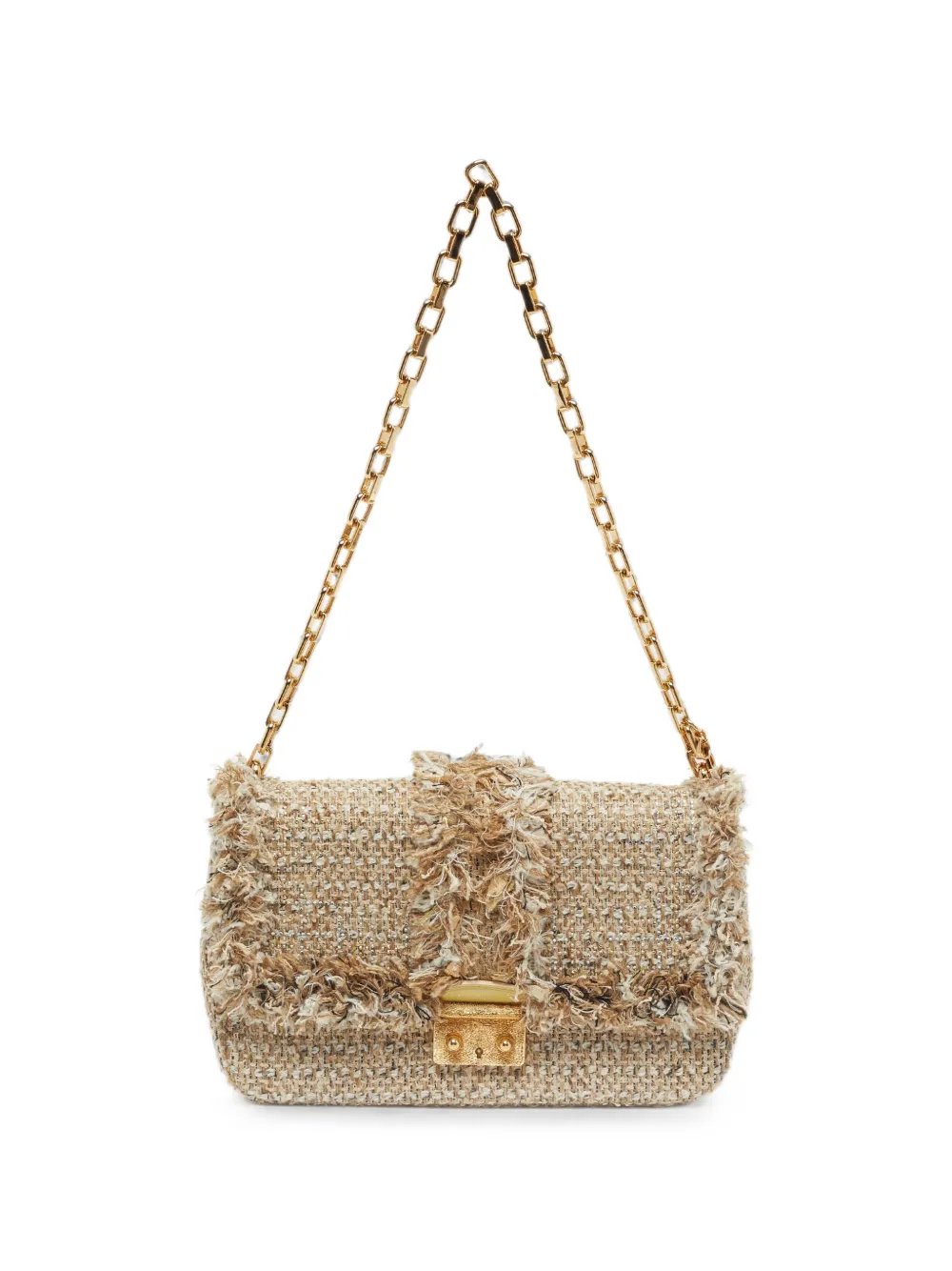 2012 Miss Dior tweed shoulder bag