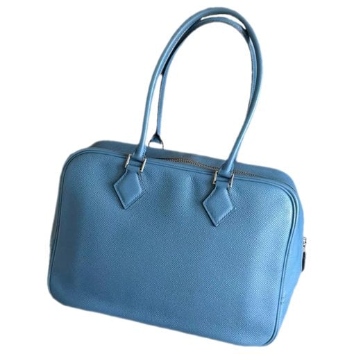 Plume leather handbag