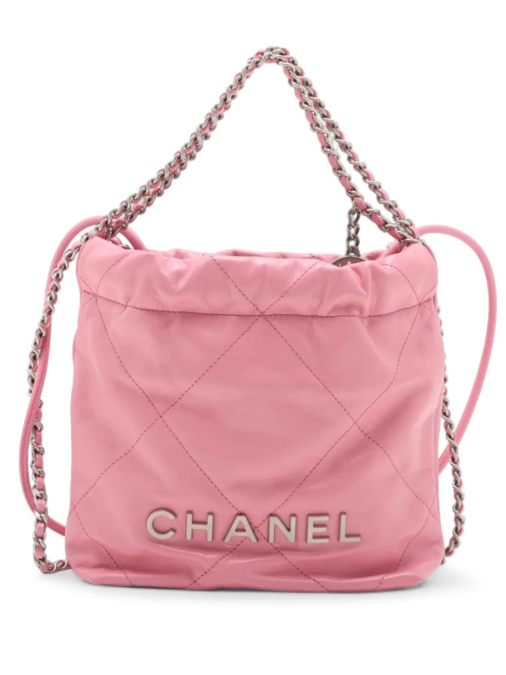 2021-2026 Mini Shiny Calfskin 22 Handbag satchel