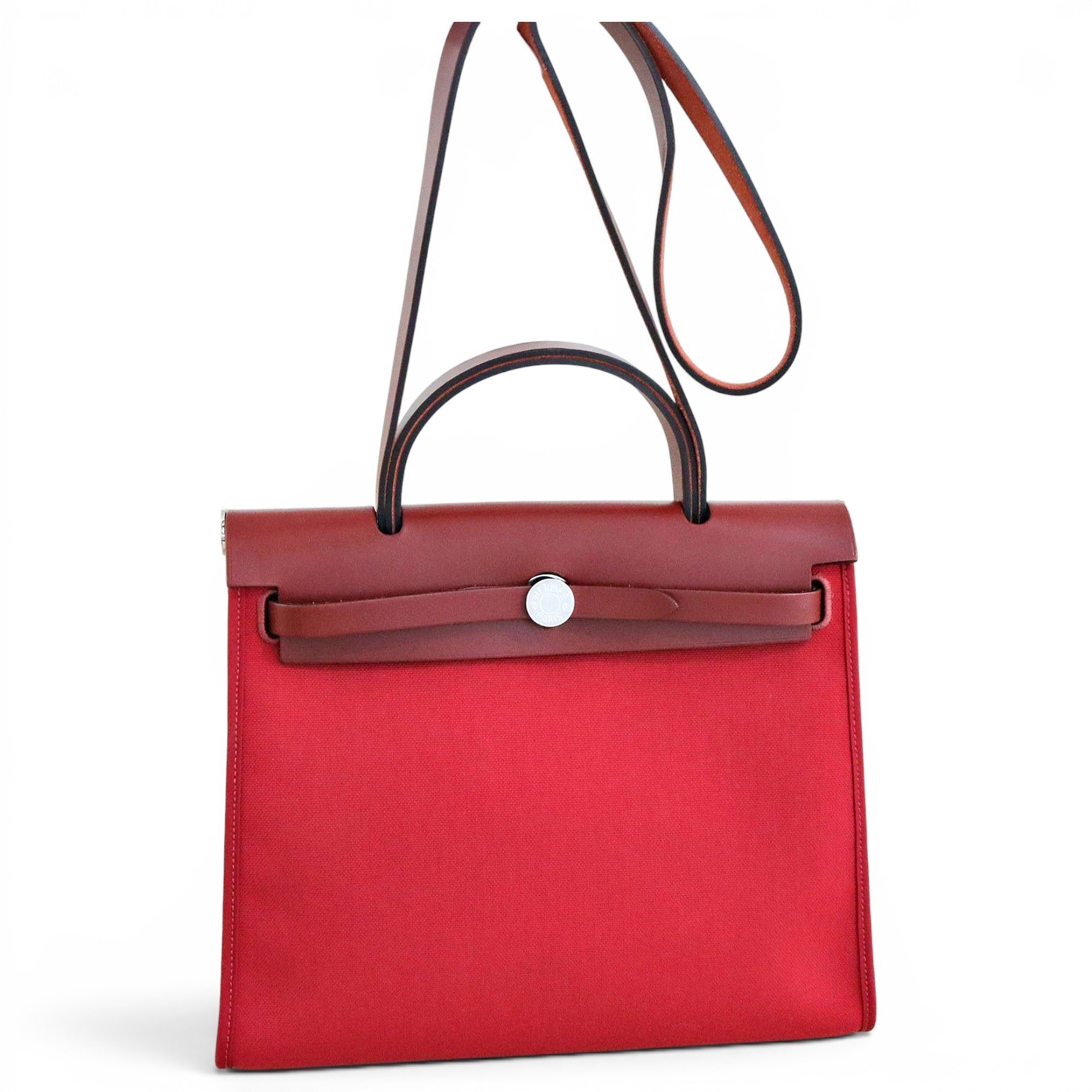 Herbag leather handbag