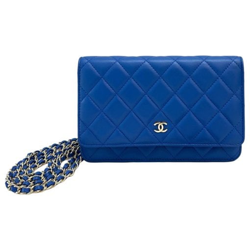 Wallet On Chain Timeless/Classique leather crossbody bag