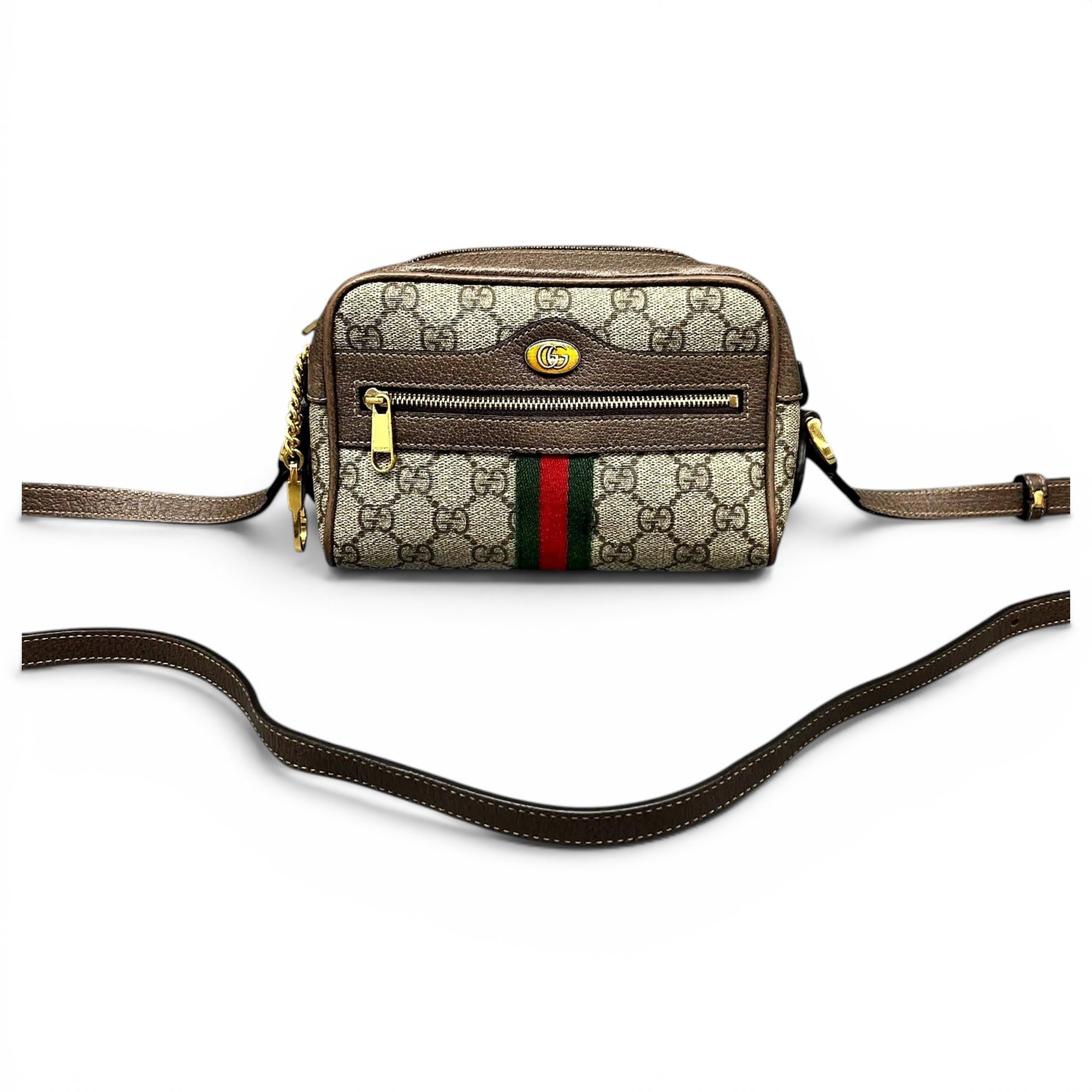 Ophidia cloth crossbody bag