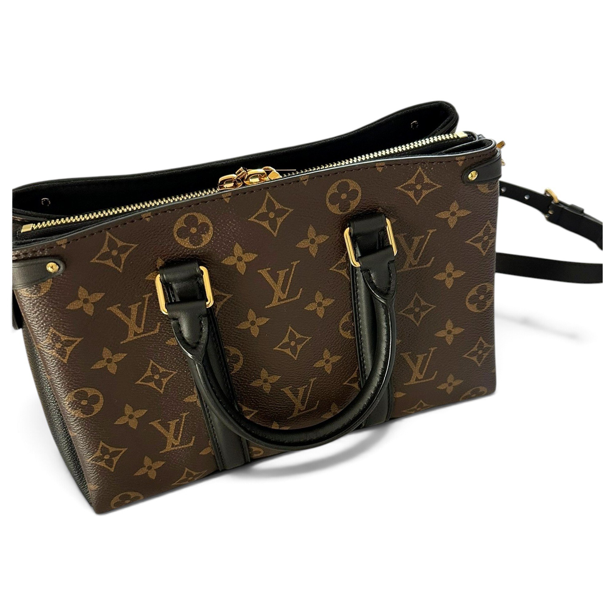 Soufflot leather crossbody bag