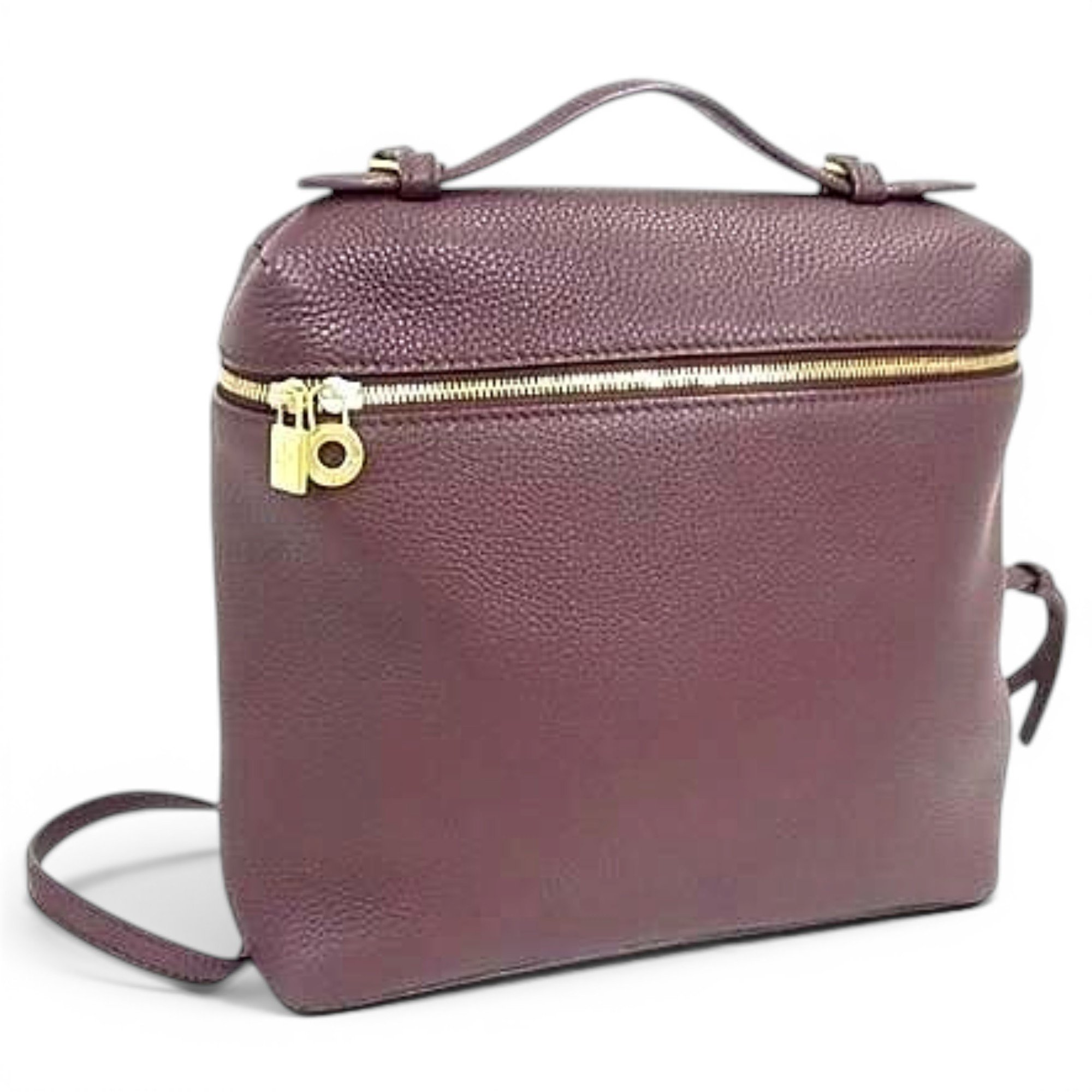 Leather backpack