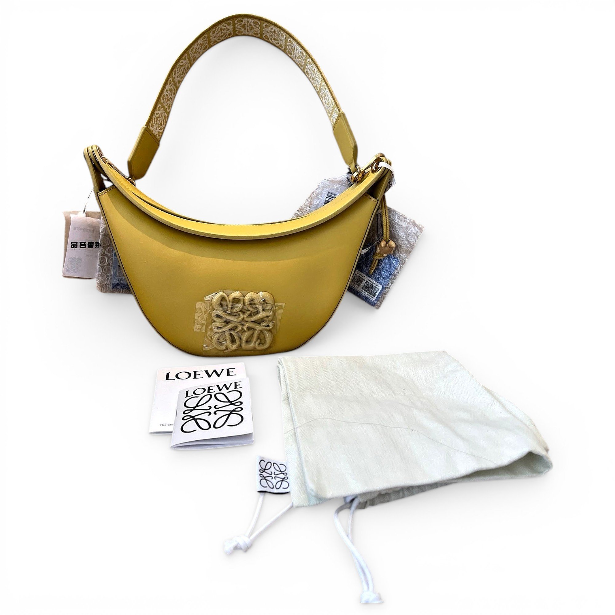 Luna leather handbag