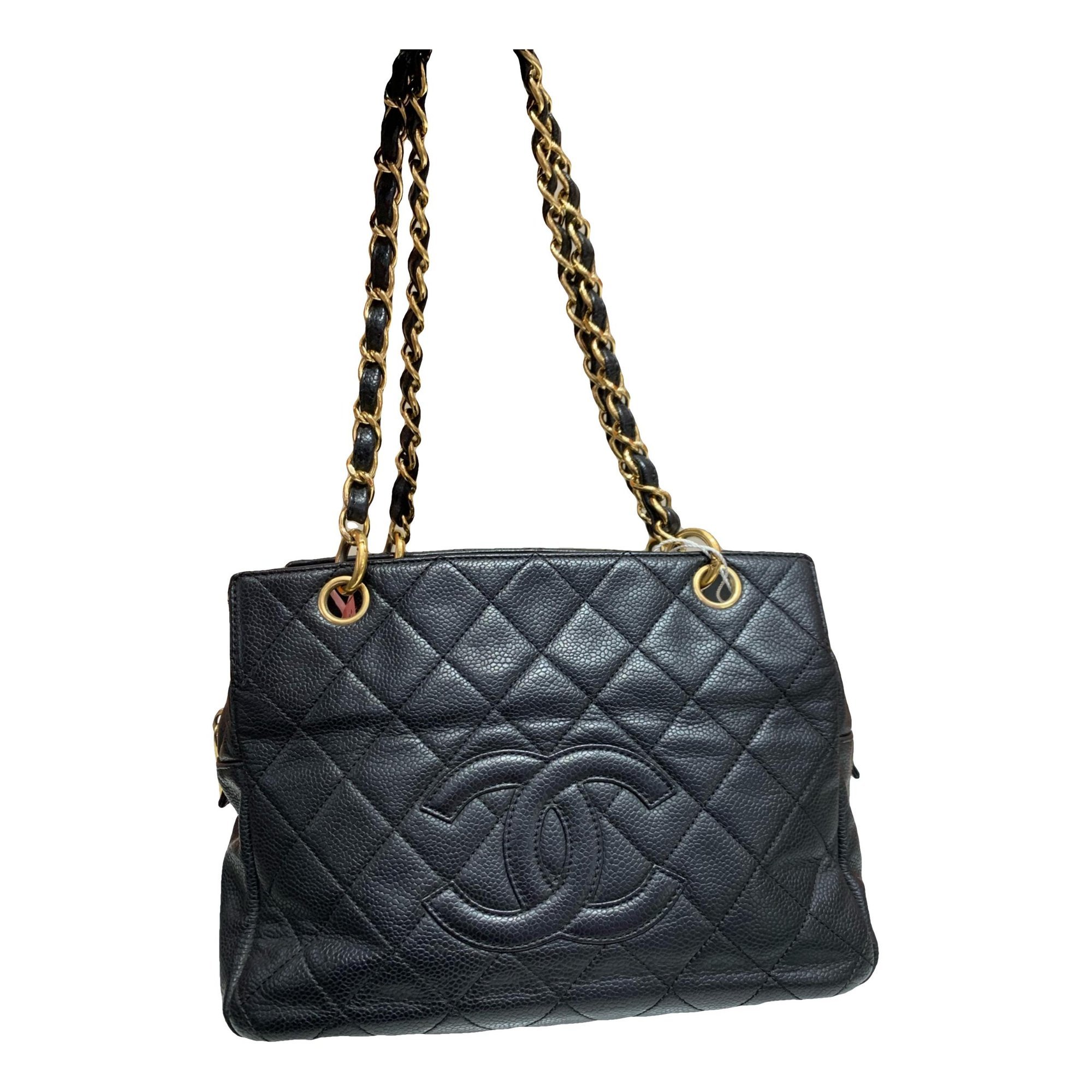Grand shopping leather tote