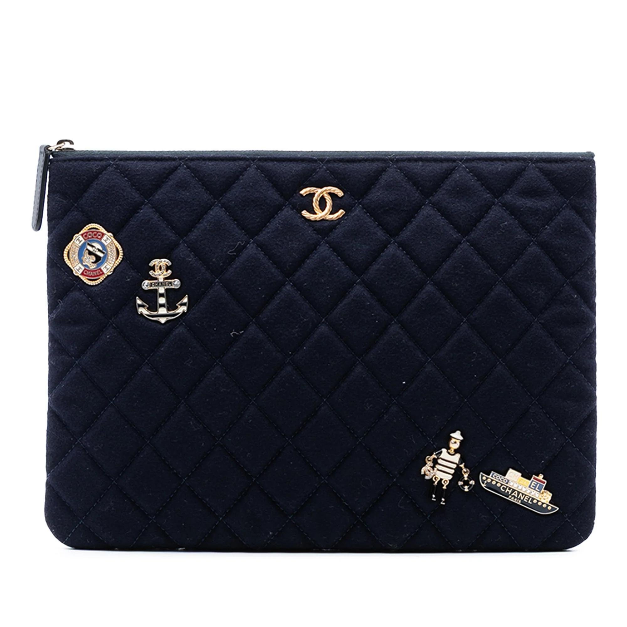 Chanel Wool clutch bag