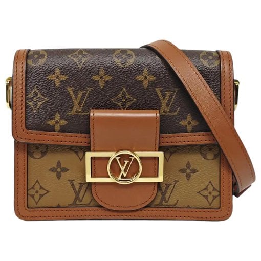 Dauphine leather mini bag