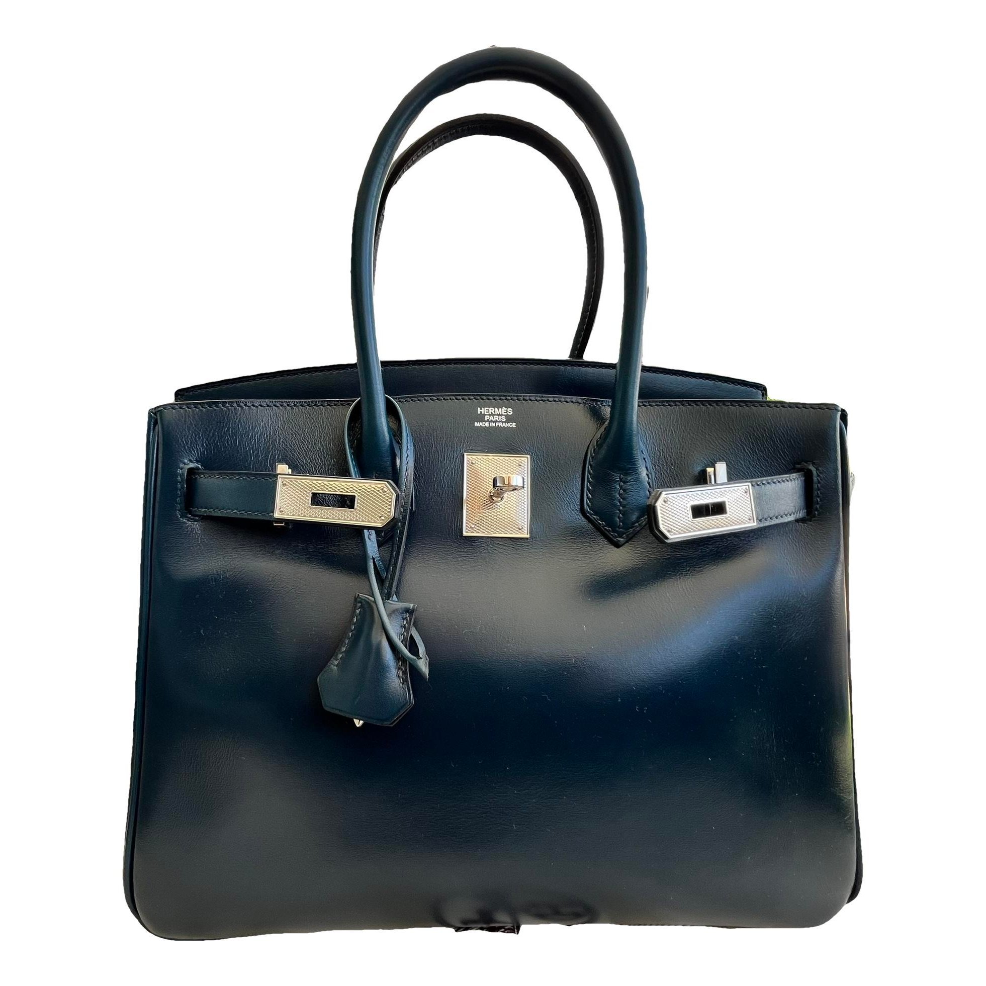 Birkin 30 leather handbag