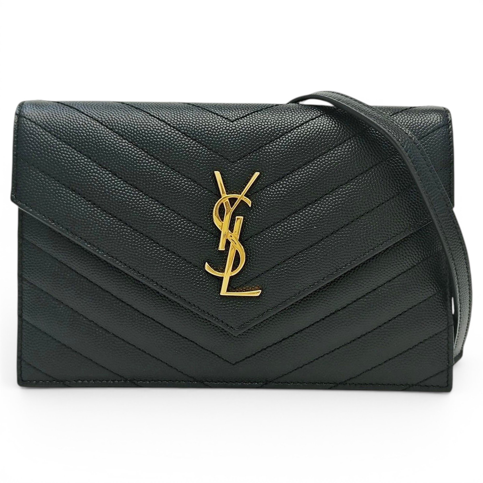 Baby monogramme leather handbag