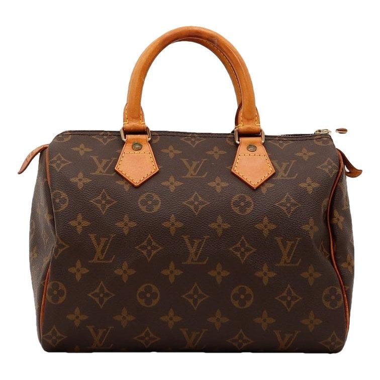 Speedy leather handbag