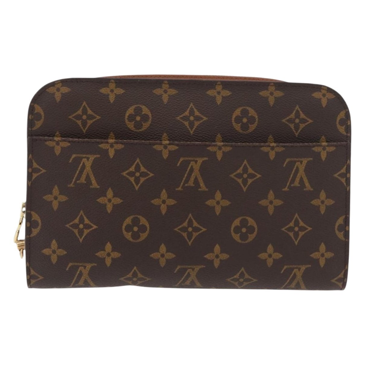 Orsay leather clutch bag