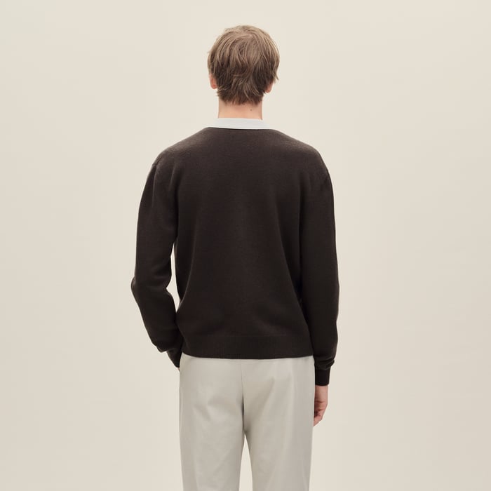 Café "Detail Colore" Buttoned Cardigan