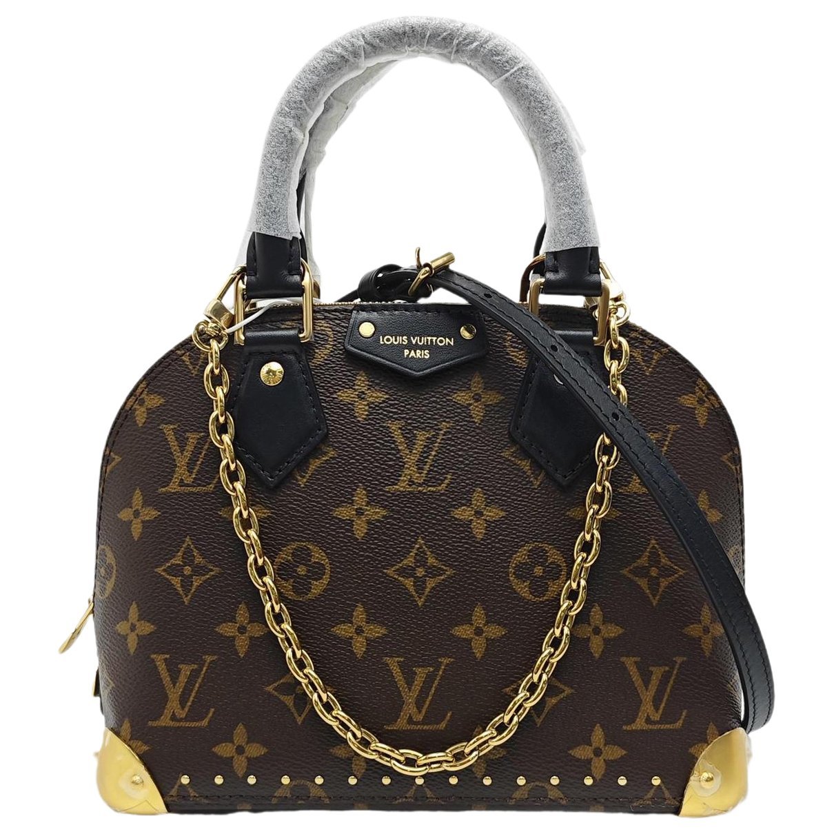 Alma leather handbag