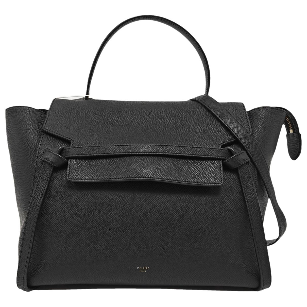 Belt leather handbag