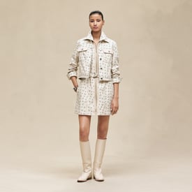 Veste Inspiration Denim imprimé « Porte-Bonheur Bandana »
