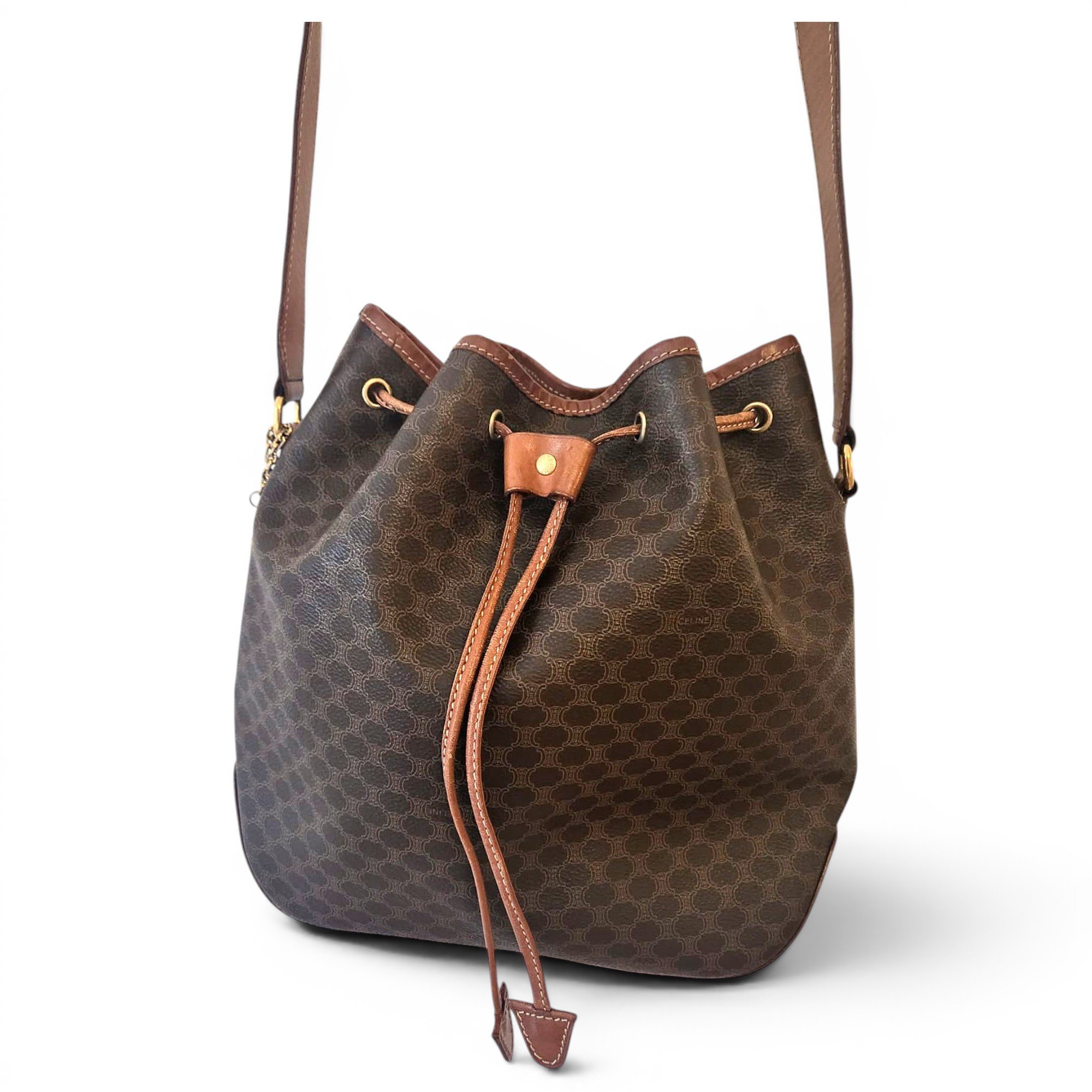 SAC SEAU leather handbag