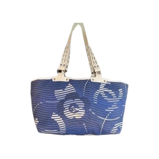 Vintage CC Chain leather tote