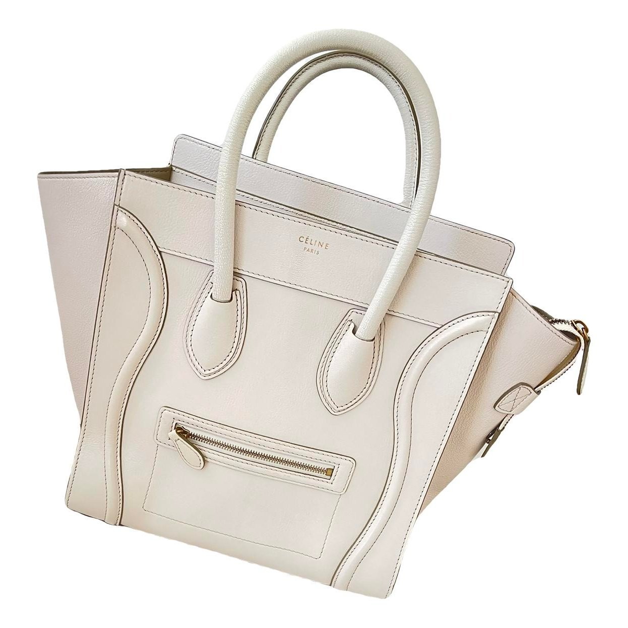 Luggage leather handbag