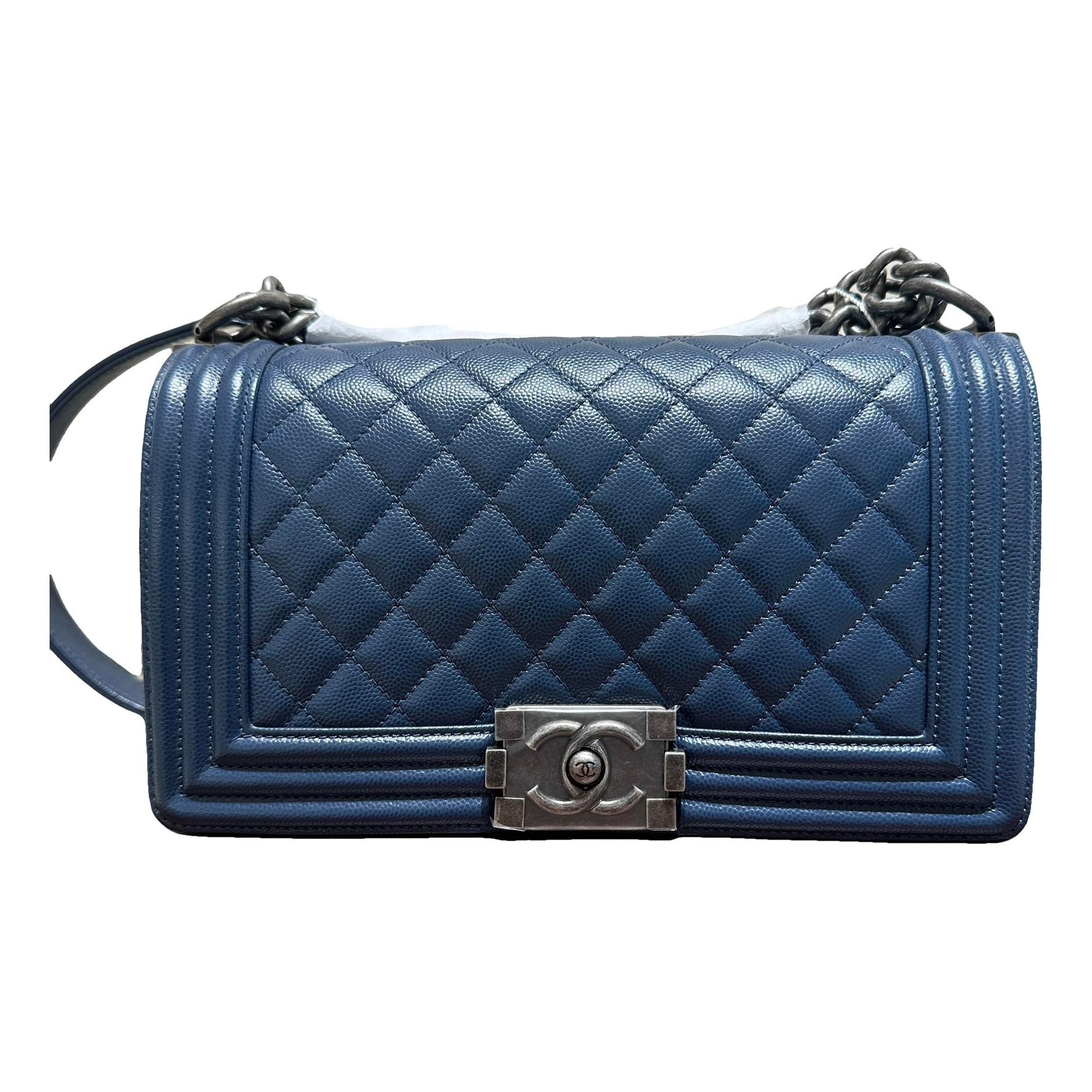 Boy leather crossbody bag