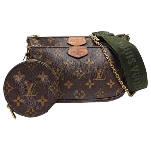 Maxi Multi Pochette Accessoires leather crossbody bag