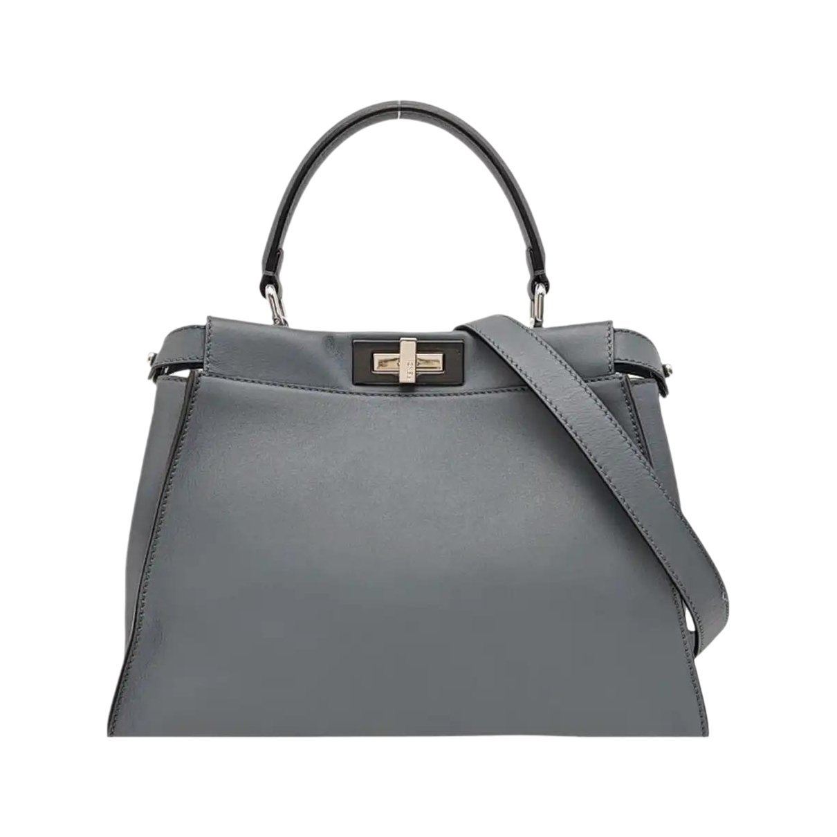 Peekaboo leather handbag