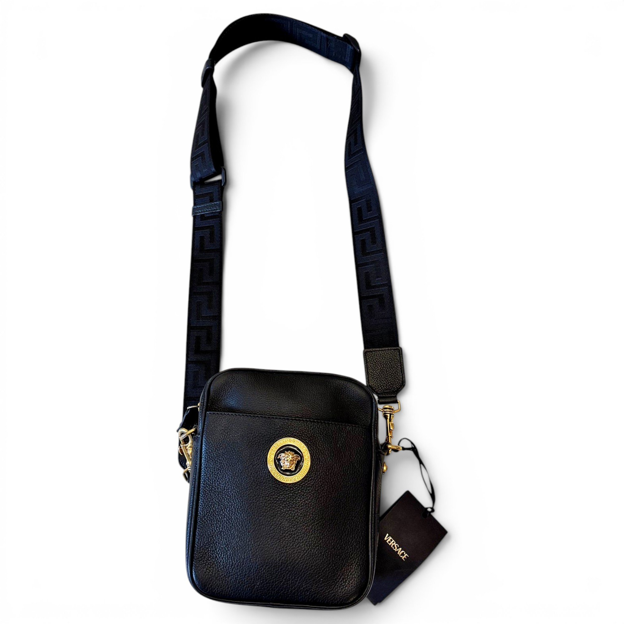 La Medusa leather crossbody bag