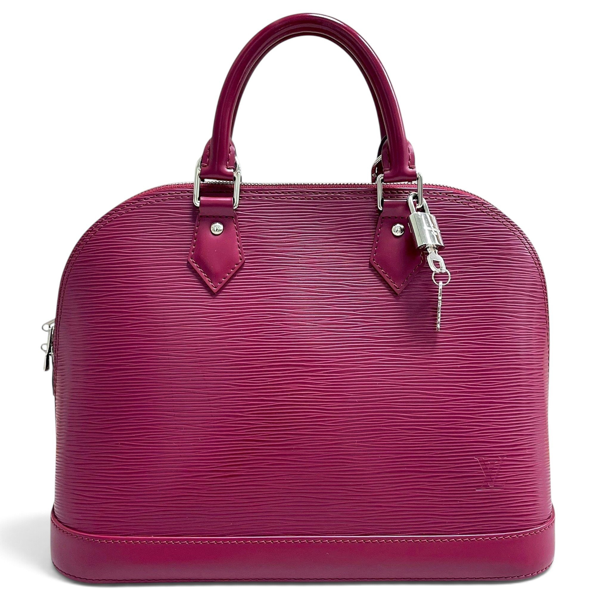 Alma leather handbag