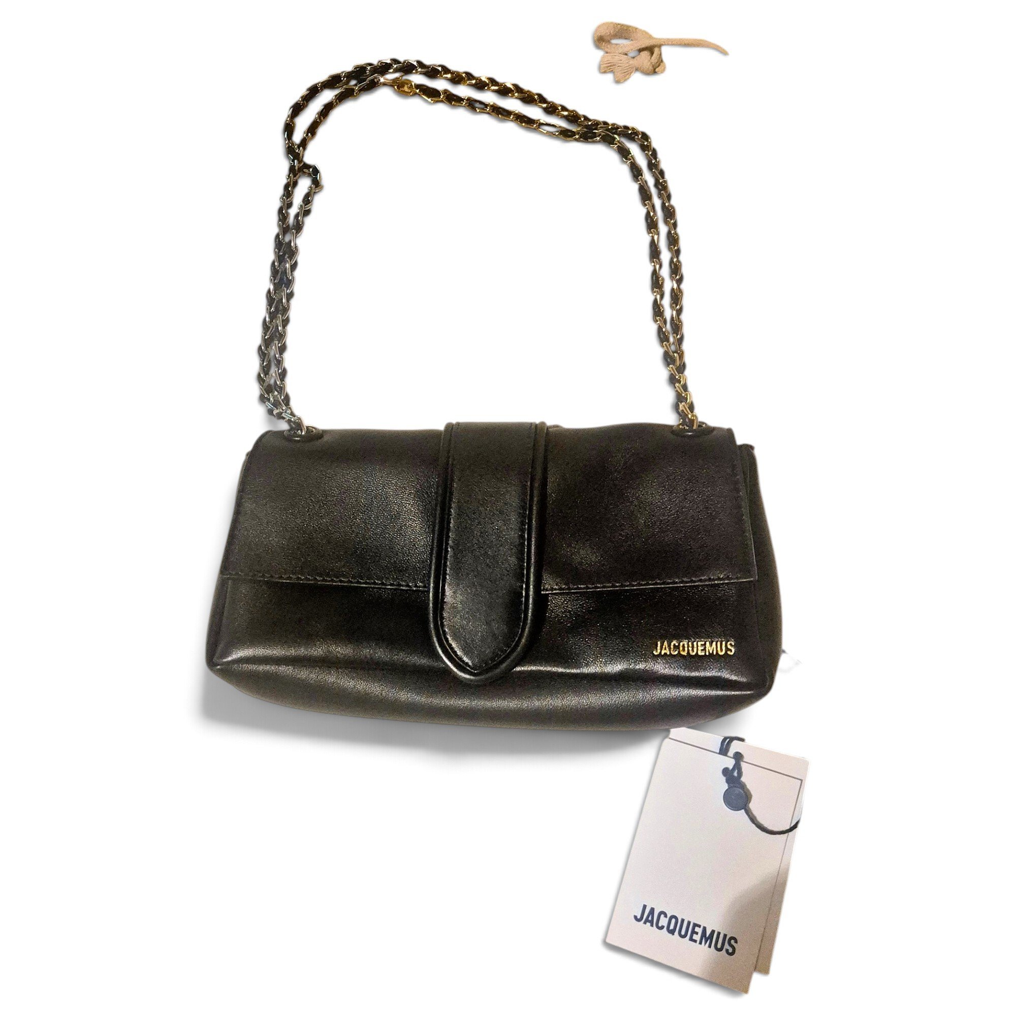 Jacquemus Le Bisou Chaîne leather handbag